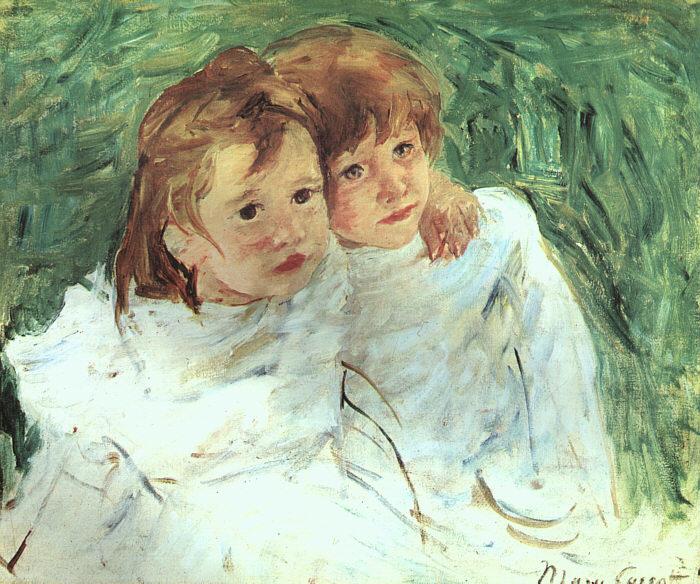 Mary Cassatt The Sisters oil painting picture